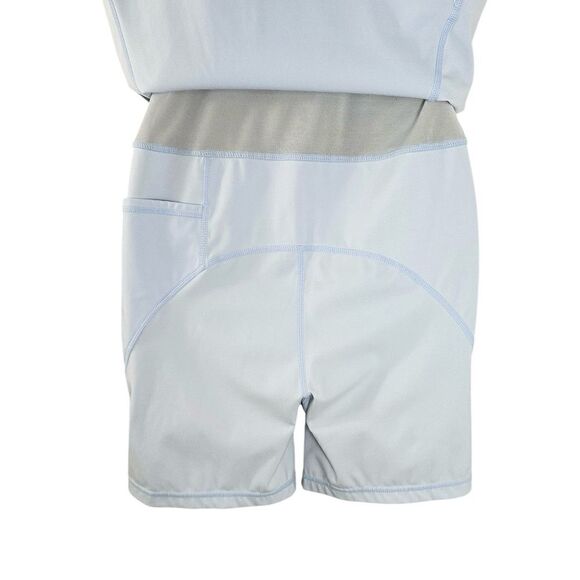 Sweaty Betty Sky Blue Power Activewear Dress With Built In Bike Shorts - Picture 7 of 14